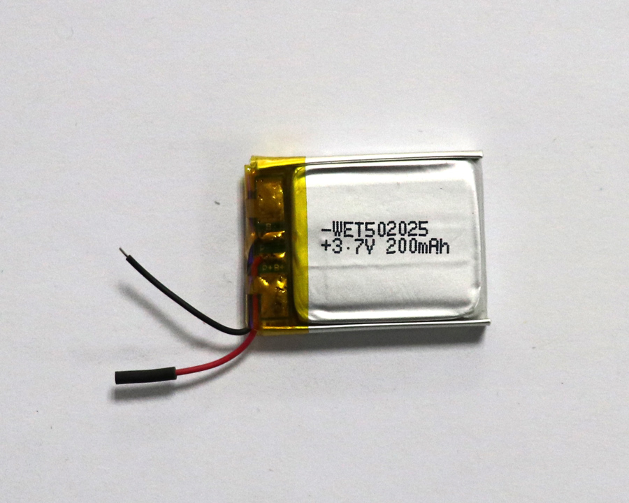 -WET 502025 +3.7V 200mAh