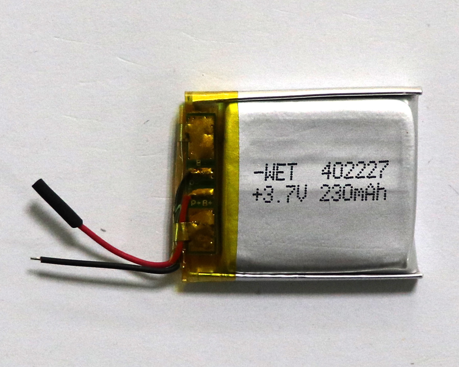 -WET 402227 +3.7V 230mAh