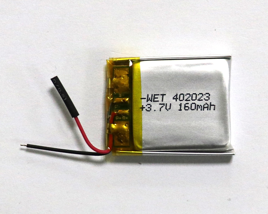 -WET 402023 +3.7V 160mAh