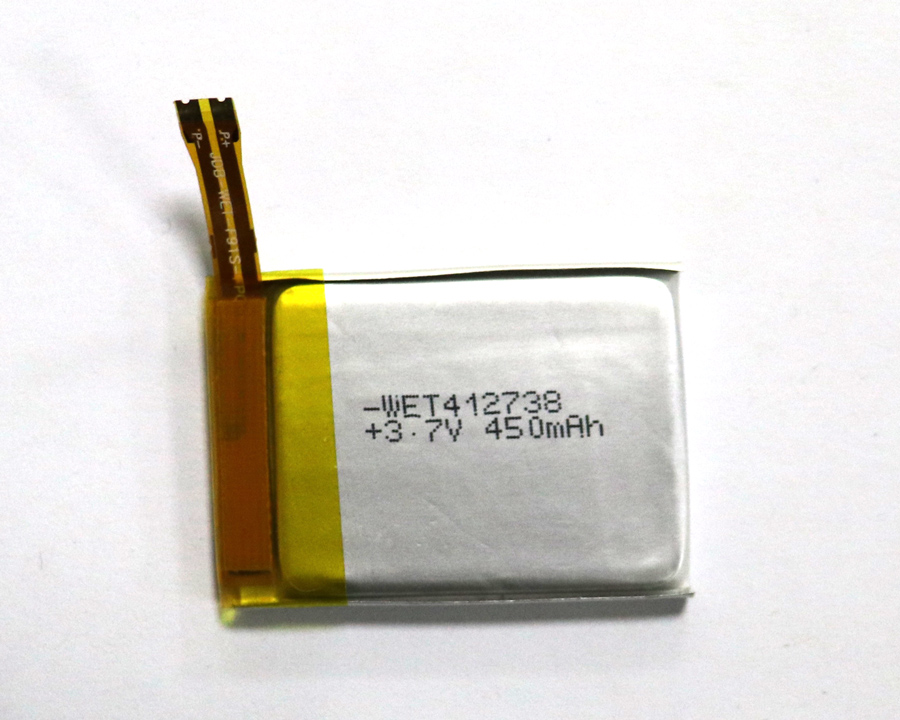 -WET 412738 +3.7V 450mAh