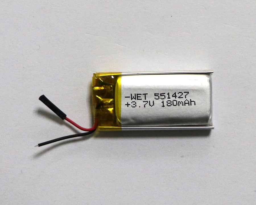 -WET 551427 +3.7V 180mAh