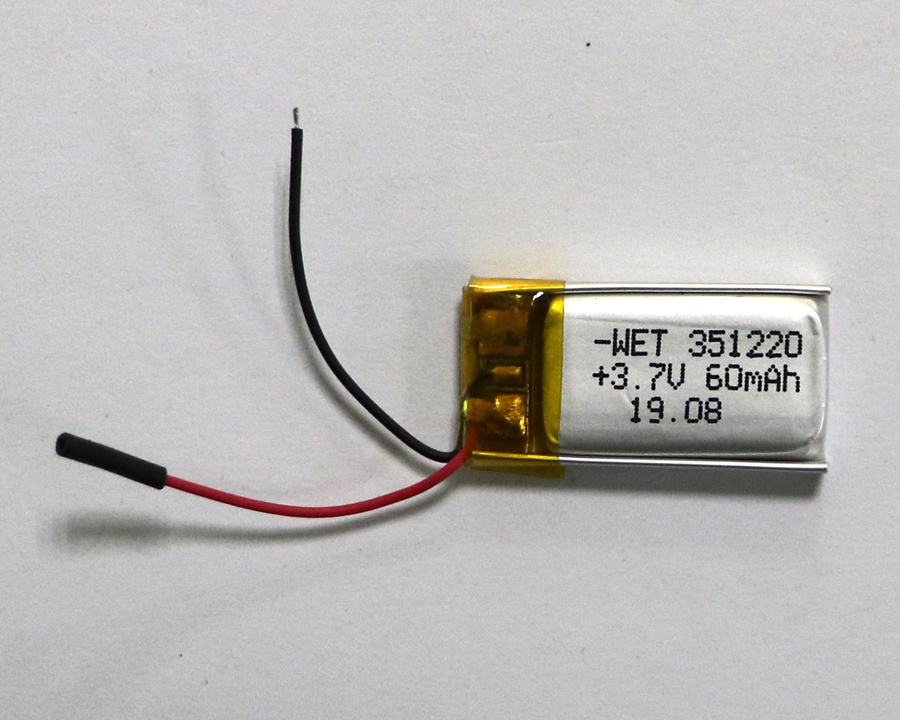 -WET 351220 +3.7V 60mAh 19.08