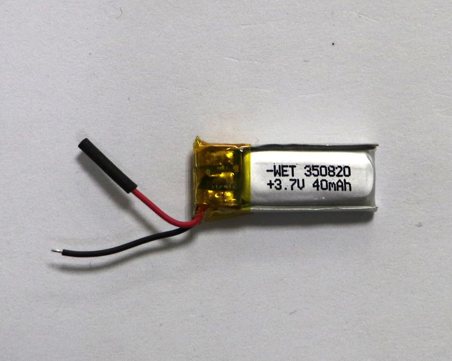 -WET 350820 +3.7V 40mAh