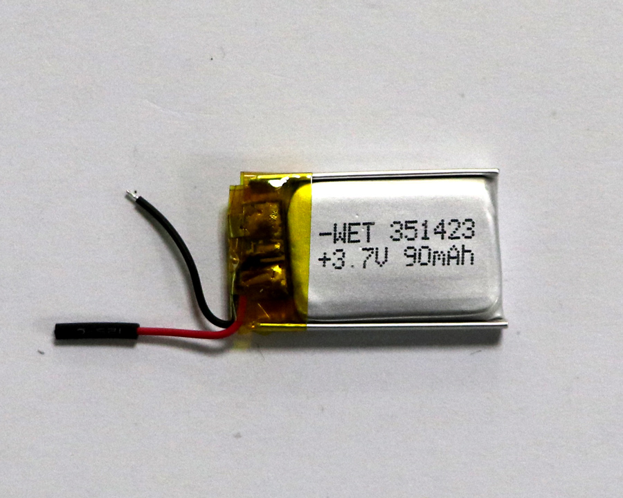 -WET 351423 +3.7V 90mAh