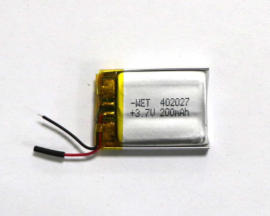 -WET 402027 +3.7V 200mAh