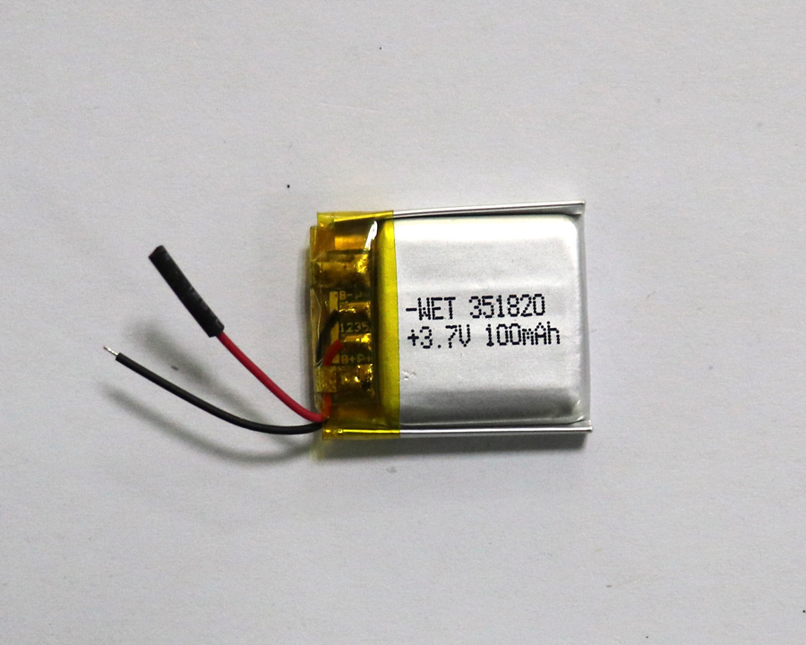 -WET 351820 +3.7V 100mAh