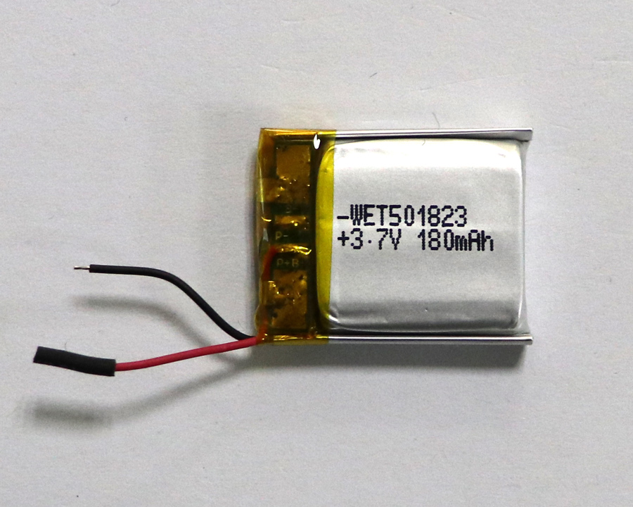 -WET 501823 +3.7V 180mAh