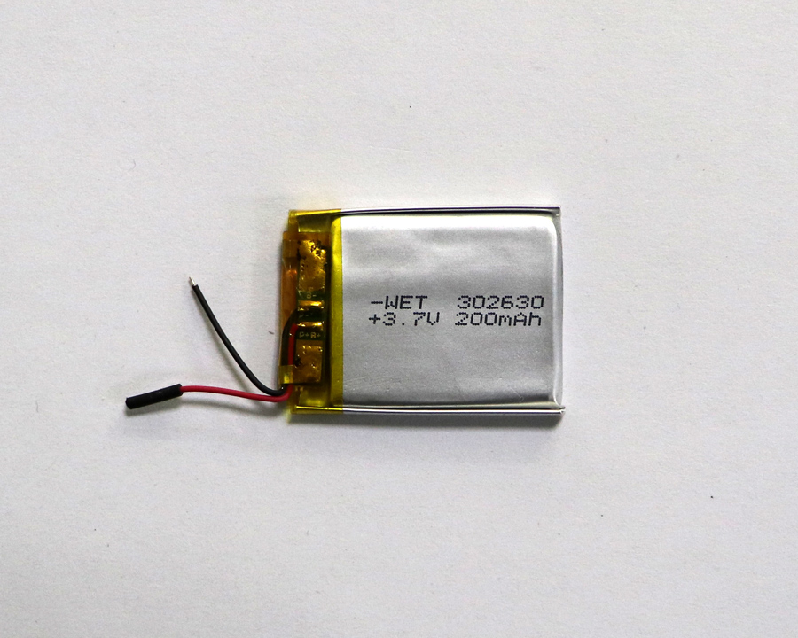 -WET 302630 +3.7V 200mAh